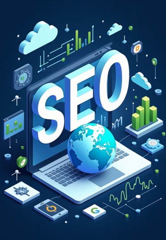 Image displaying SEO analytics