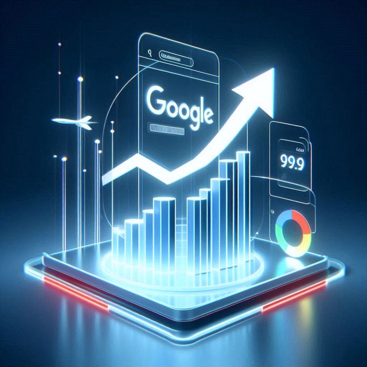 An image showing google graphs and how SEO works