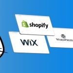 Image showing WordPress, WIX and Shopify logo